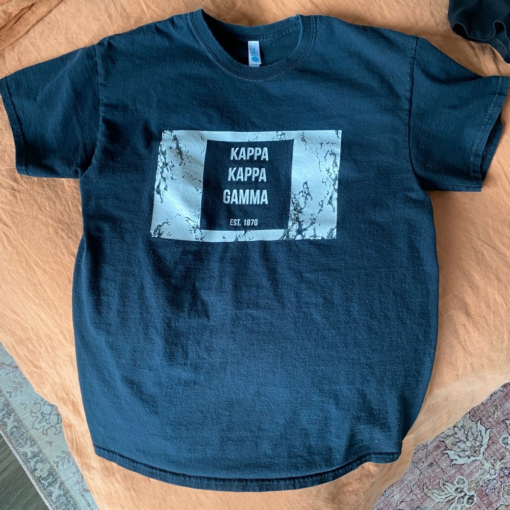 kappa kappa gamma cotton tee / M